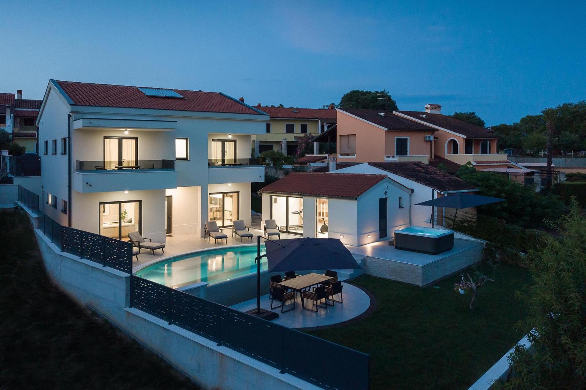 Villa Cascada Muntić Exterior foto